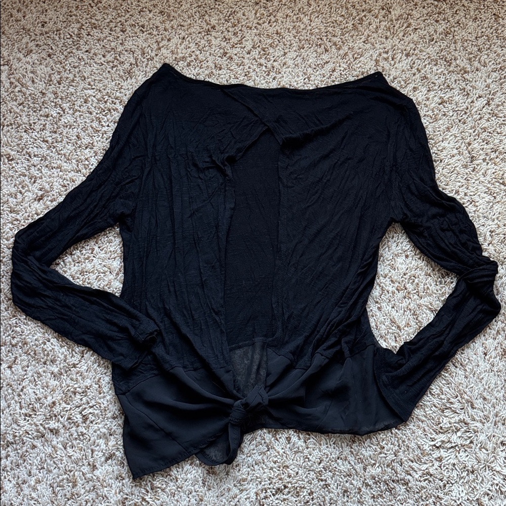 Not available Romeo Juliet Black Asymmetrical Blouse - Picture 7 of 9